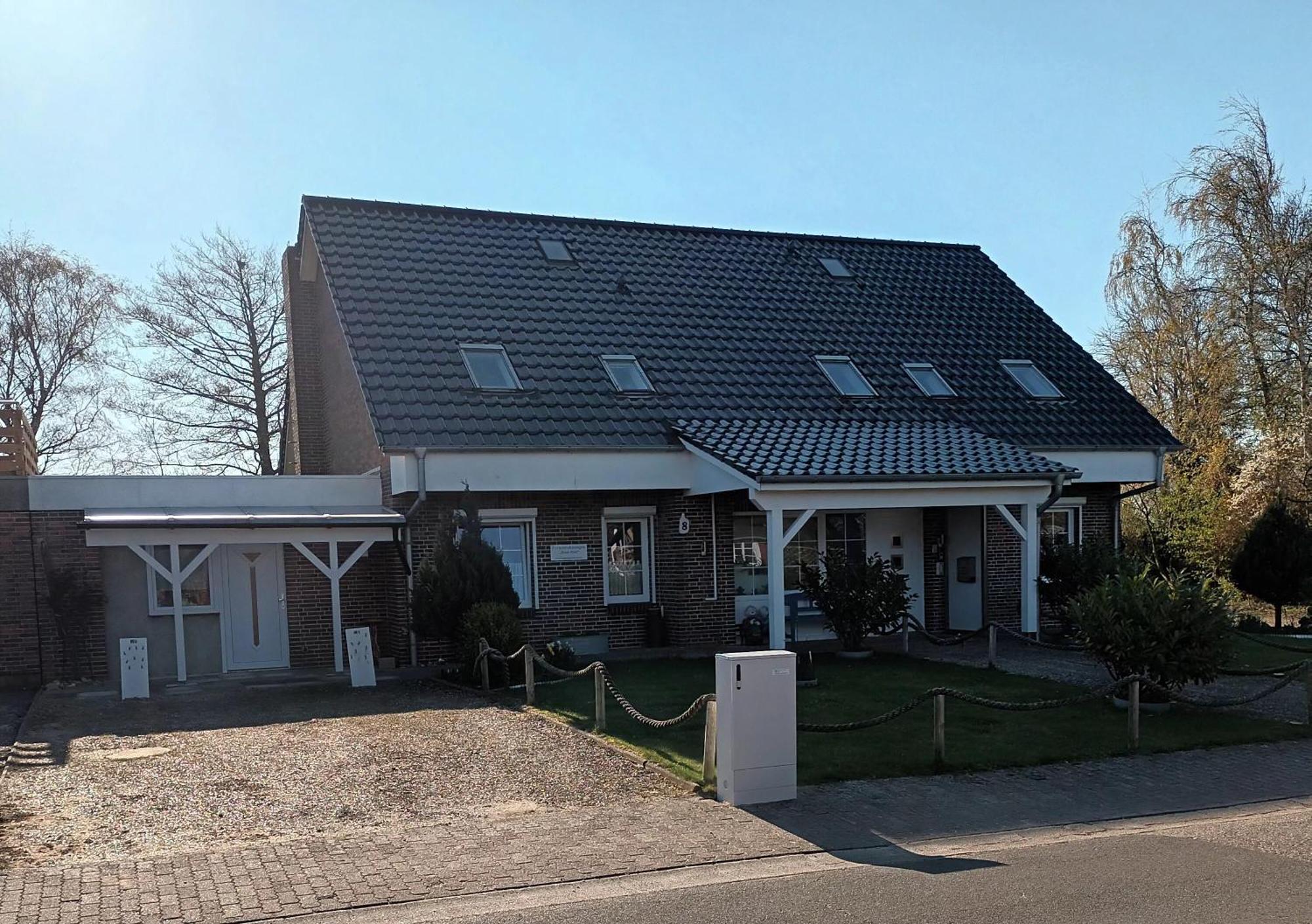 Haus Heinke Am Deich - Friedrichskoog Apartamento Exterior foto